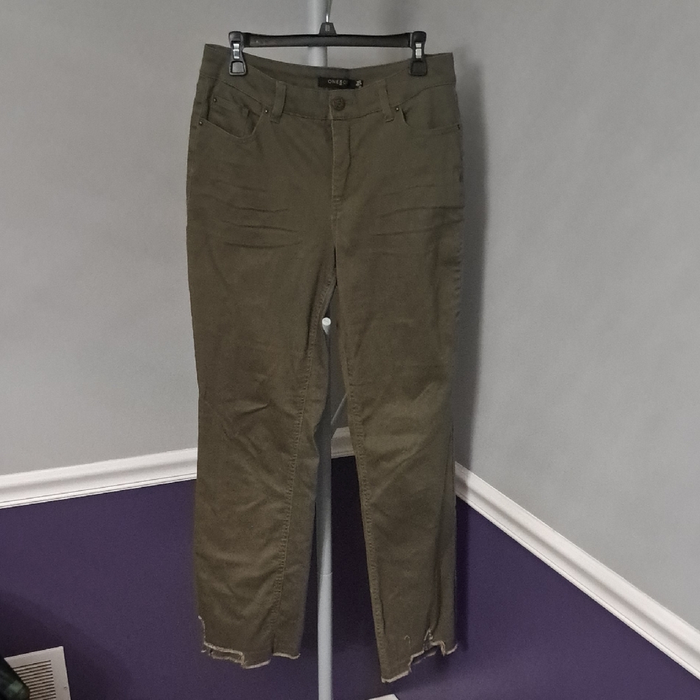 Olive Green Women's Jeans  Size 12